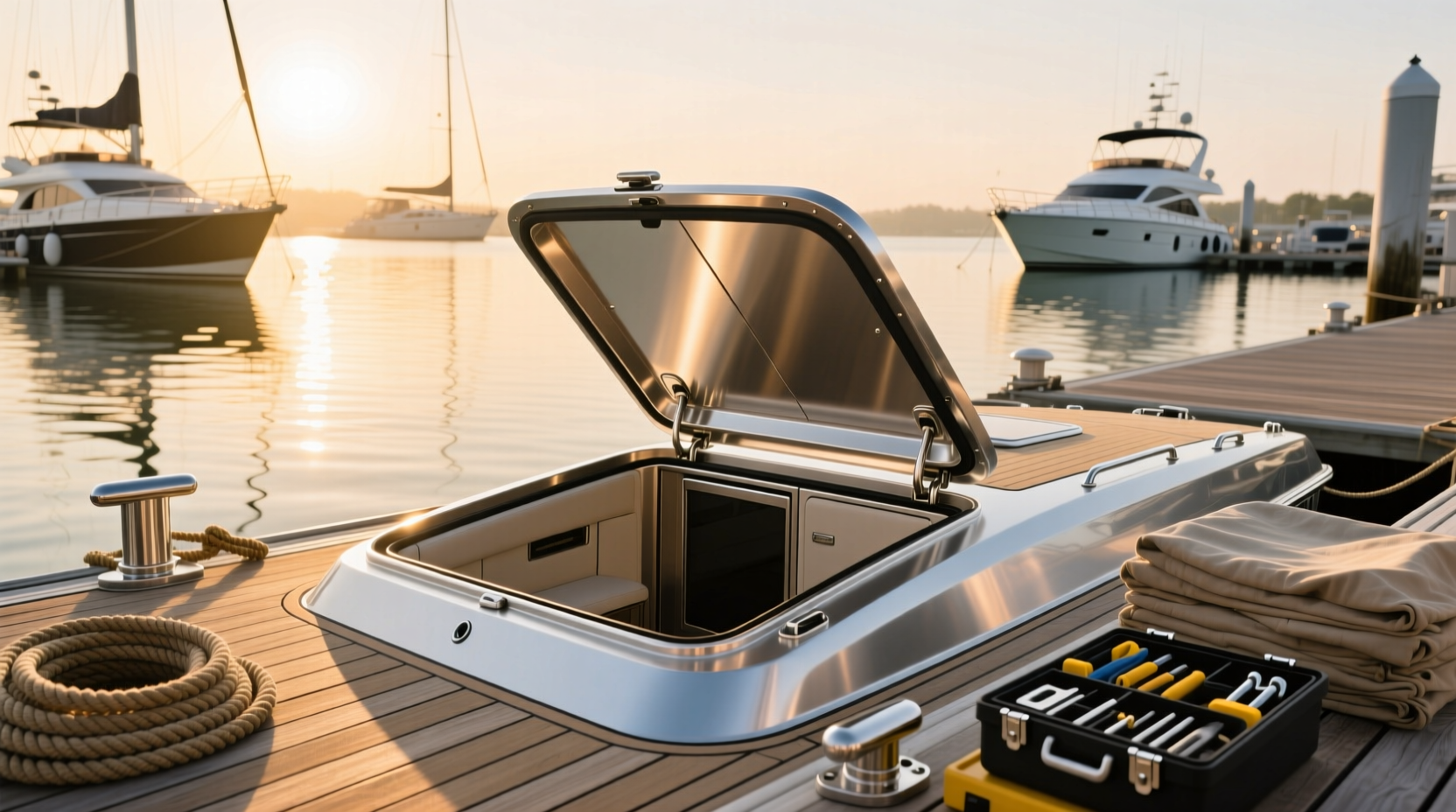 What to Know About Aluminum Boat Hatches: Types, Uses & Installation