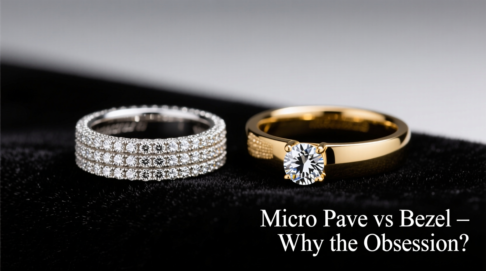 micro paved vs bezel ring why is everyone suddenly obsessed with micro pave settings