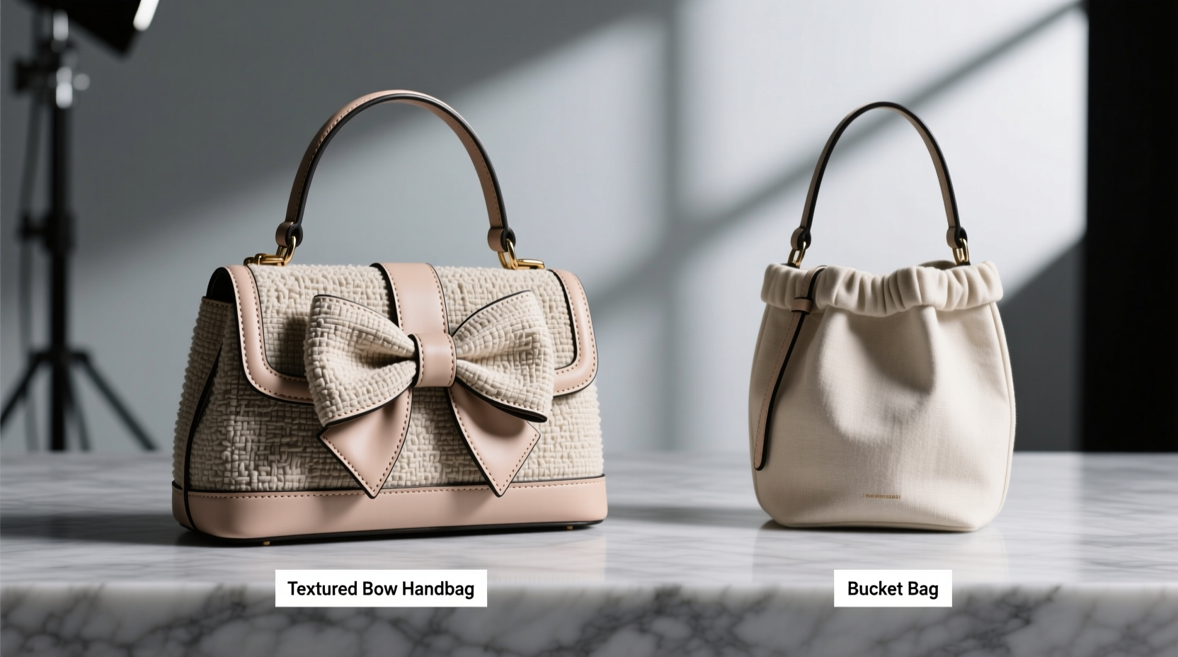 textured bow handbag vs bucket bag is the upgrade worth it