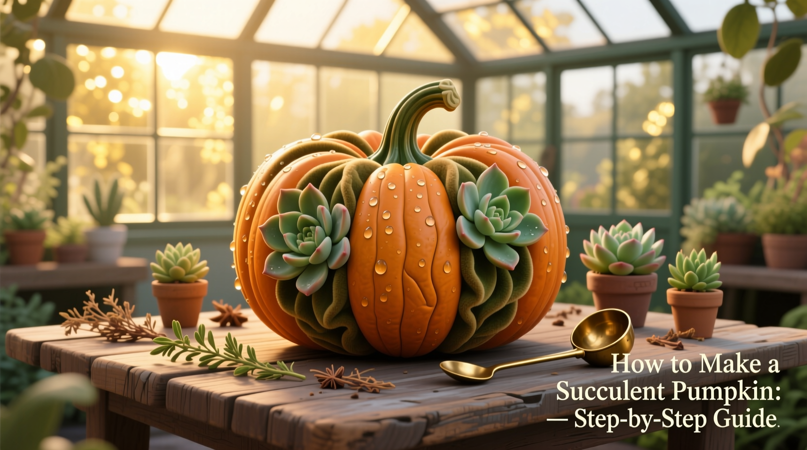 How to Make a Succulent Pumpkin: Step-by-Step Guide