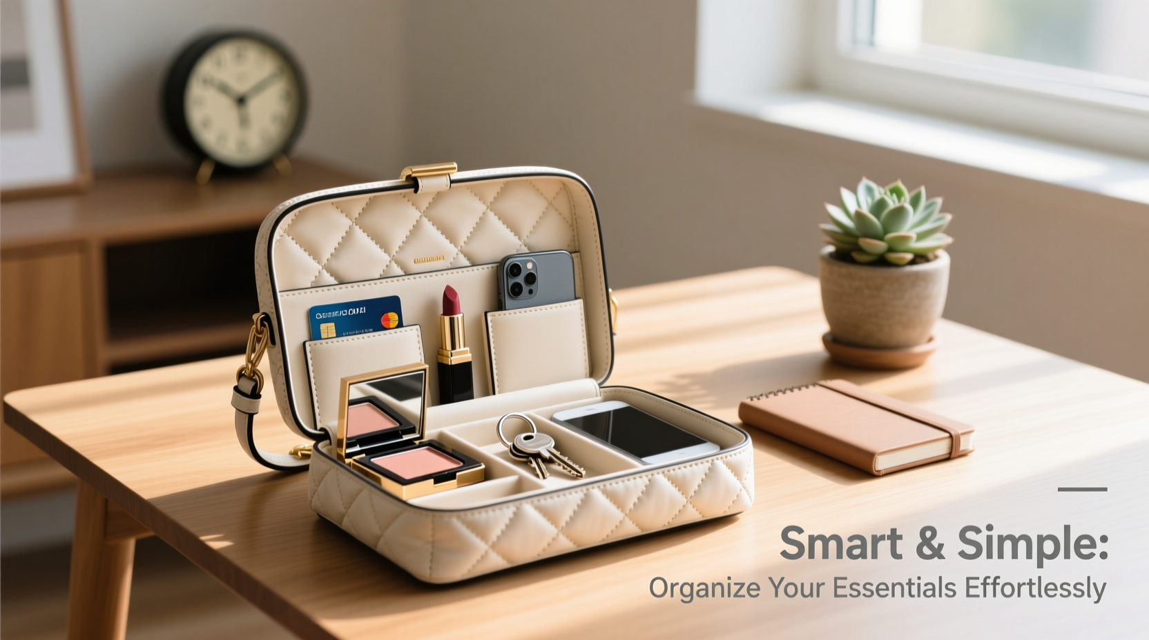 smart strategies to effortlessly organize your essentials in a quilted handbag