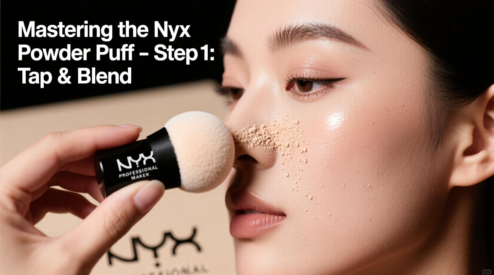 mastering the nyx powder puff step by step guide for flawless makeup application