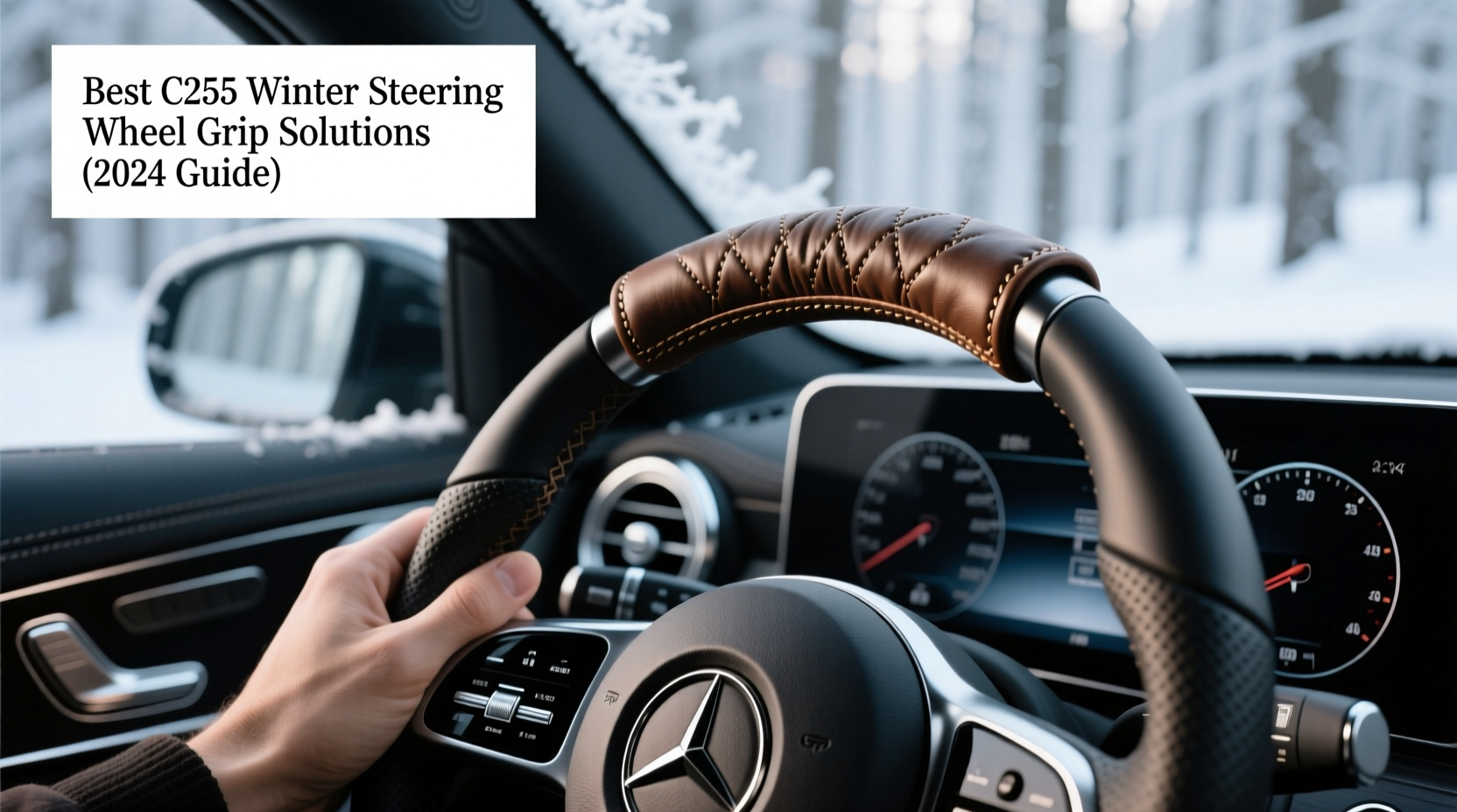 c250 winter steering wheel grip