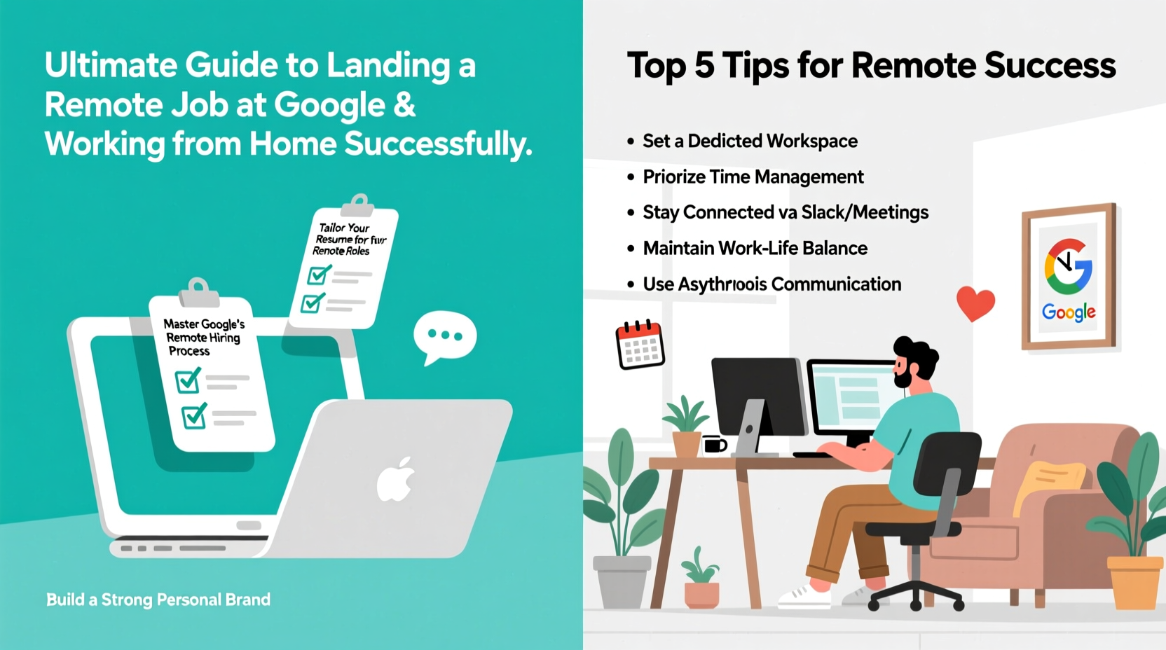 ultimate guide to landing a remote job at google tips for working from home successfully
