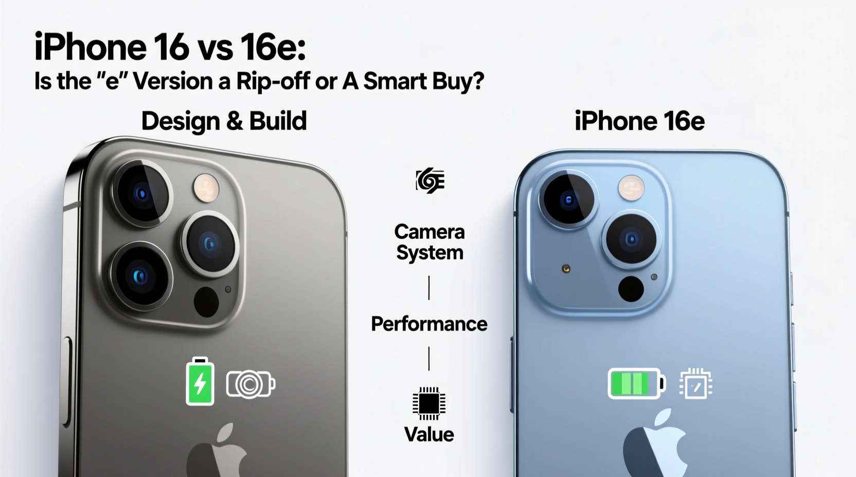 iphone 16 vs 16e is the e version a rip off or a smart buy