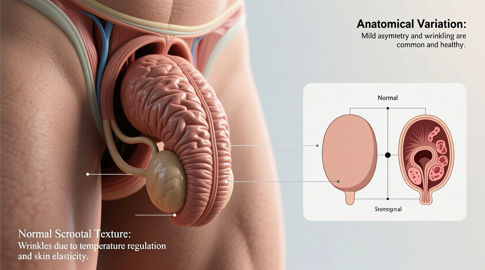 wrinkly testicles why they look that way and whats normal