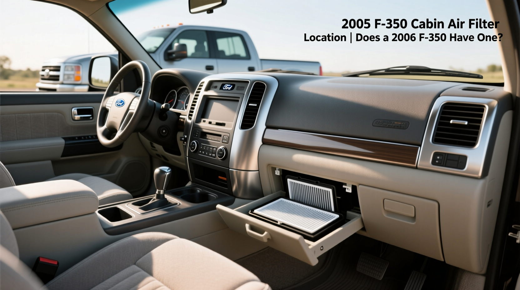 2005 F350 Cabin Air Filter Location: A Practical Guide