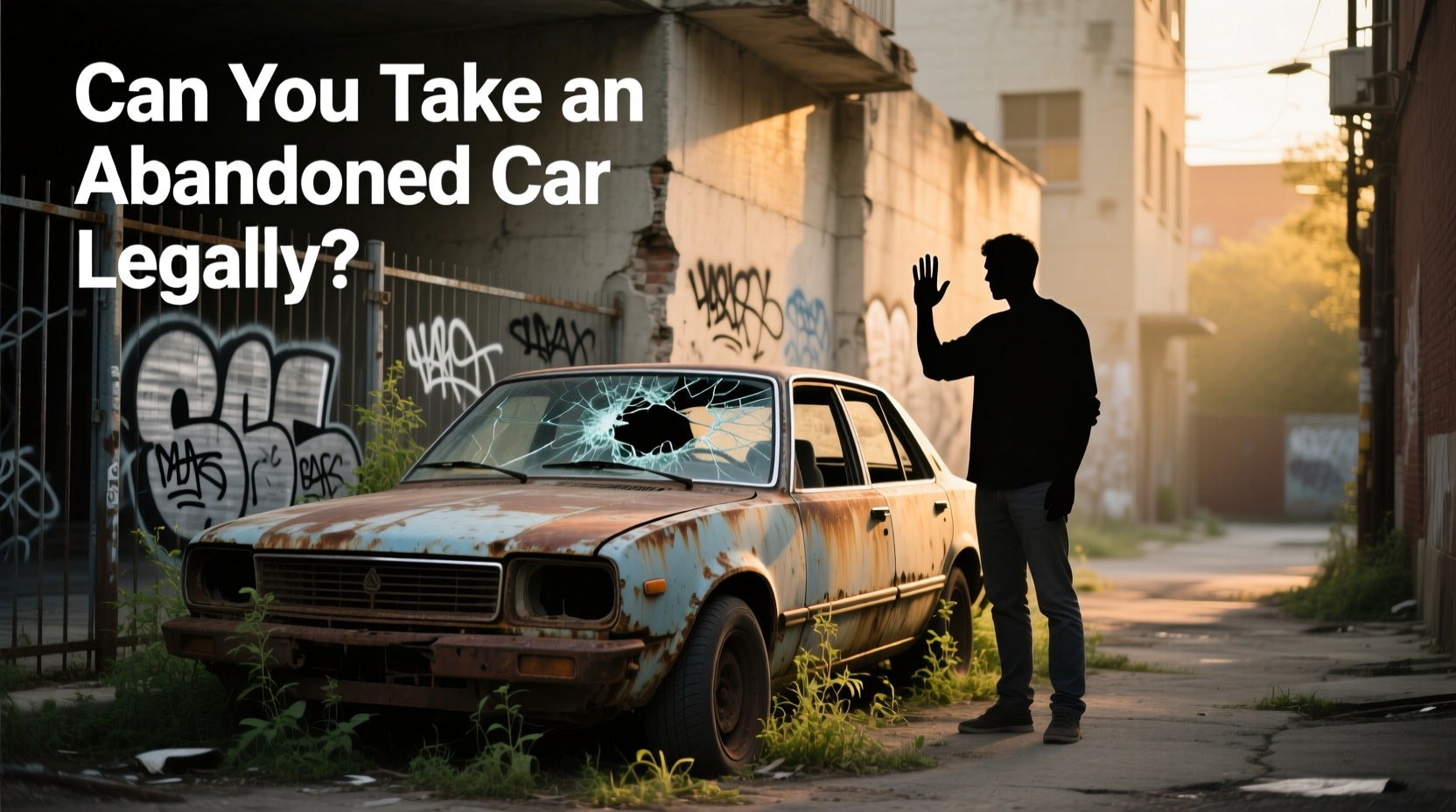 can you take an abandoned car