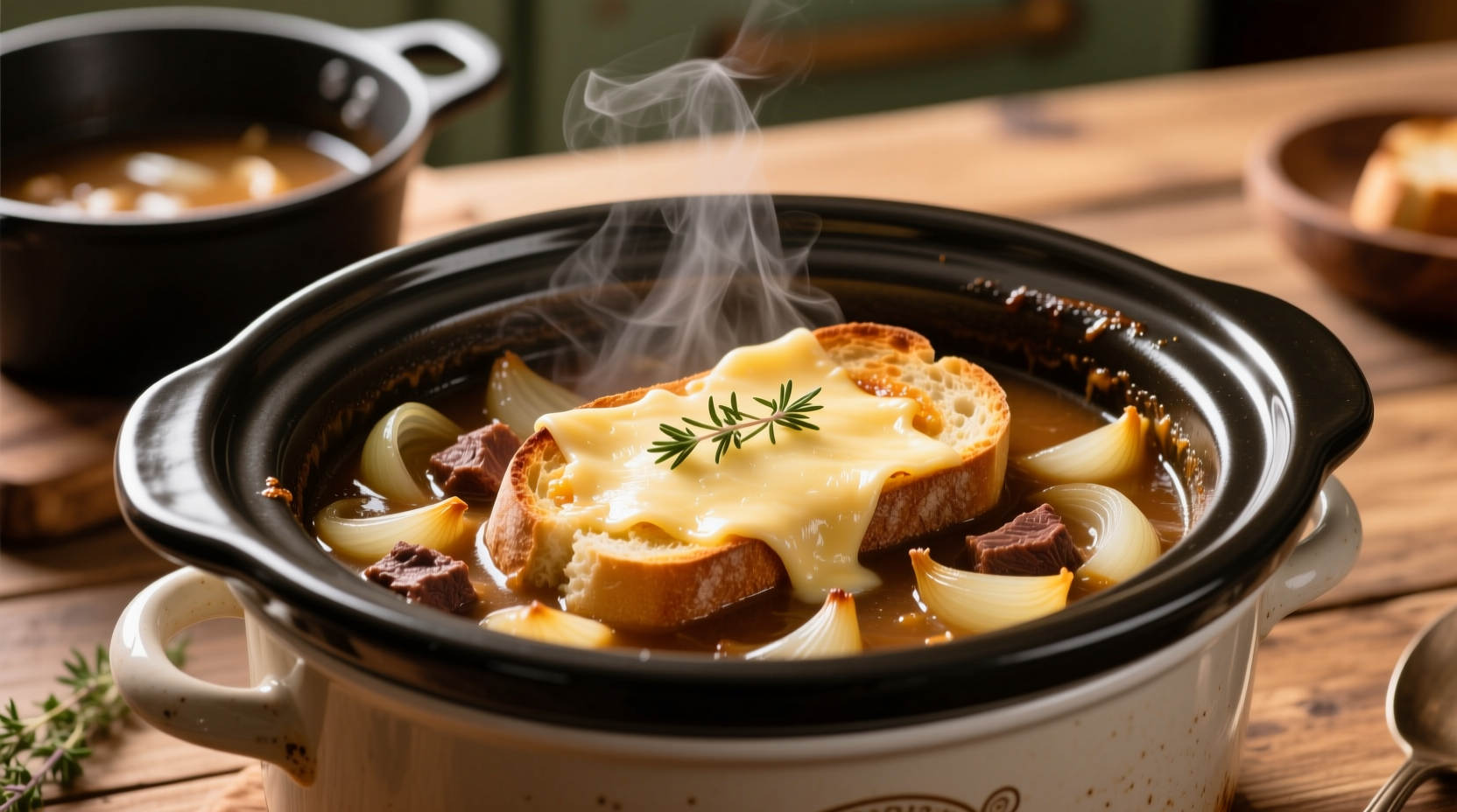 Perfect Crock Pot Onion Soup Recipe: Easy & Delicious