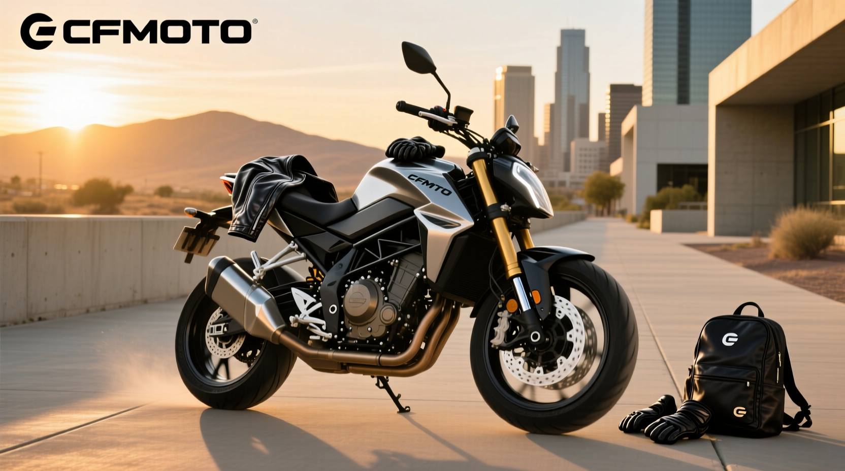 What is the CFMOTO 230 Dual and what accessories are available?