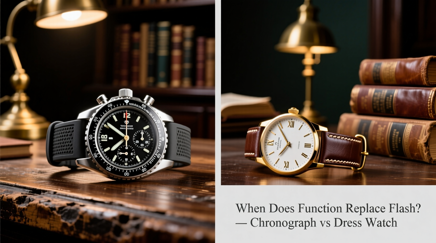 chronograph vs dress watch when should you ditch the bling for functionality