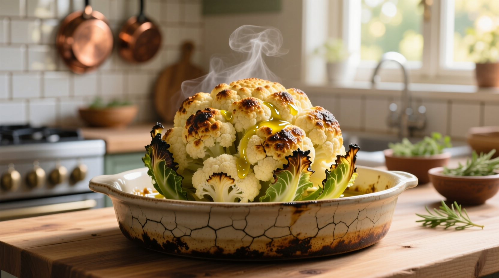 Perfect Whole Roasted Cauliflower: Baking Guide & Tips