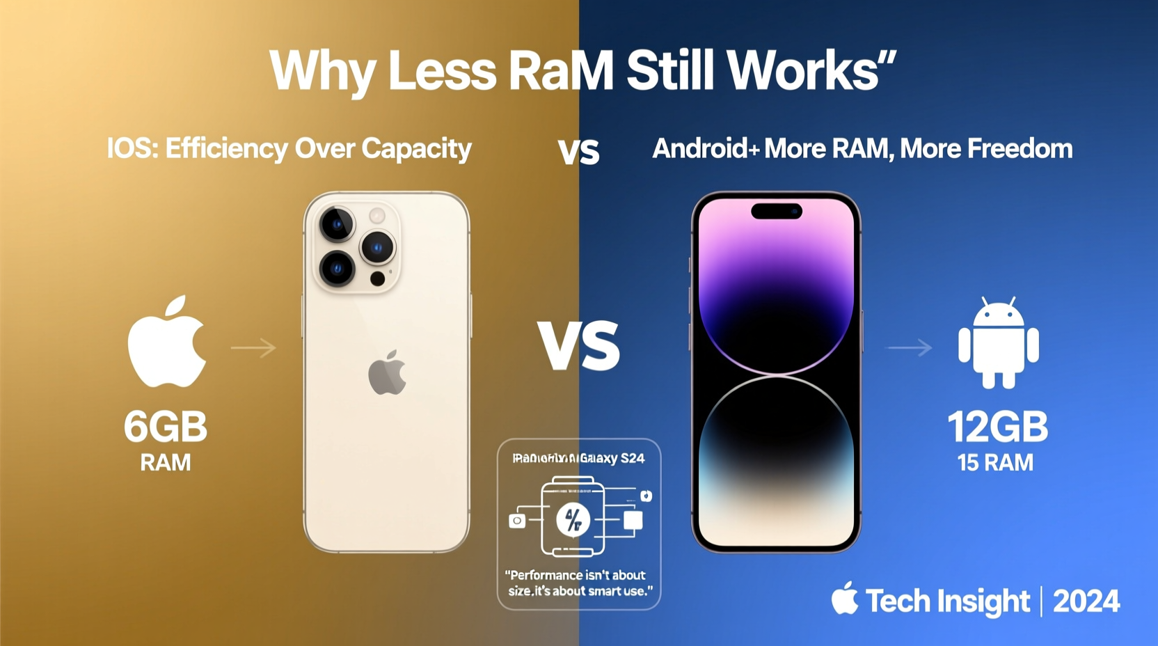 iphone ram vs android ram why does iphone get away with less