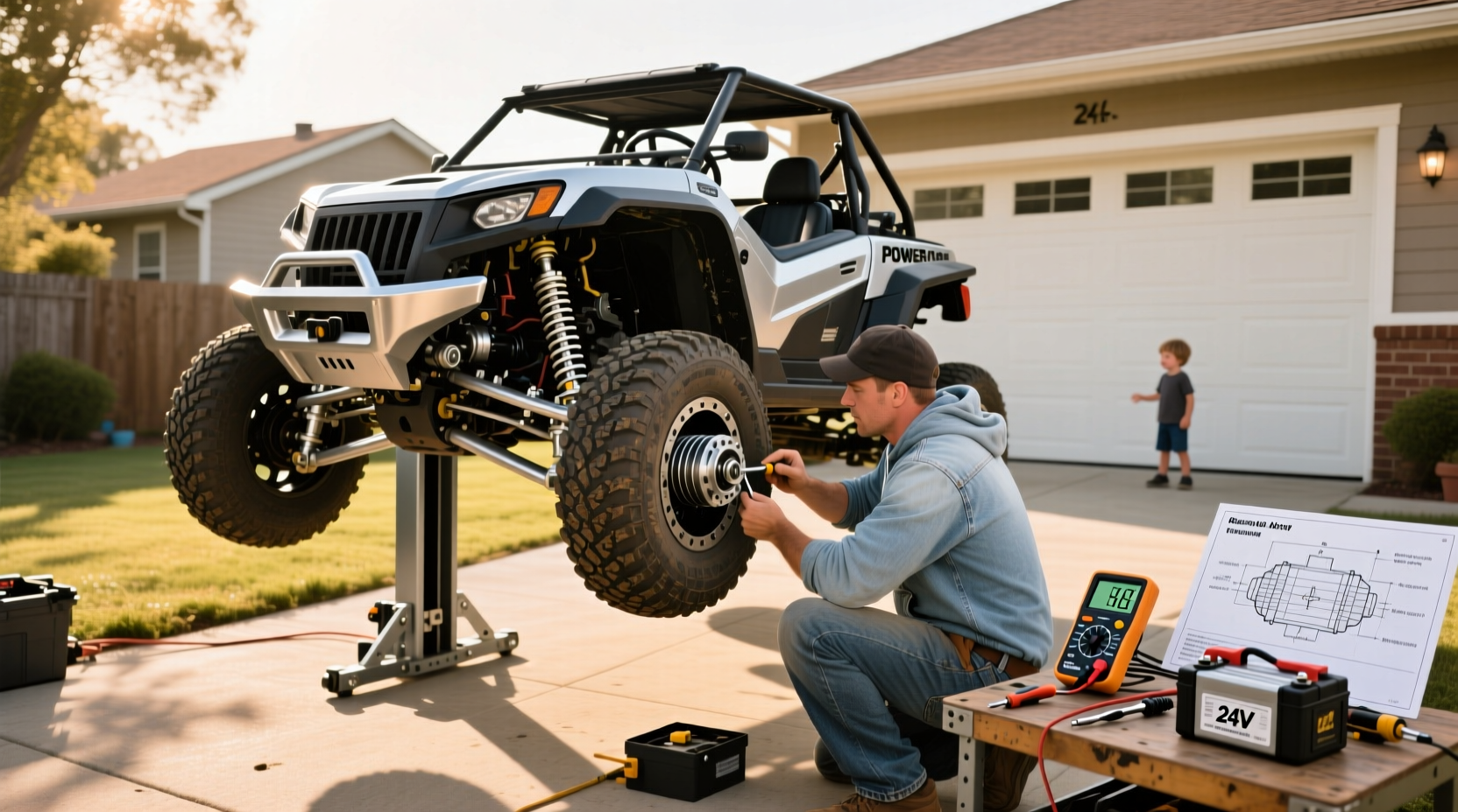 How to Choose Power Wheels Lift Kit, Make 24V Go Faster? Guide