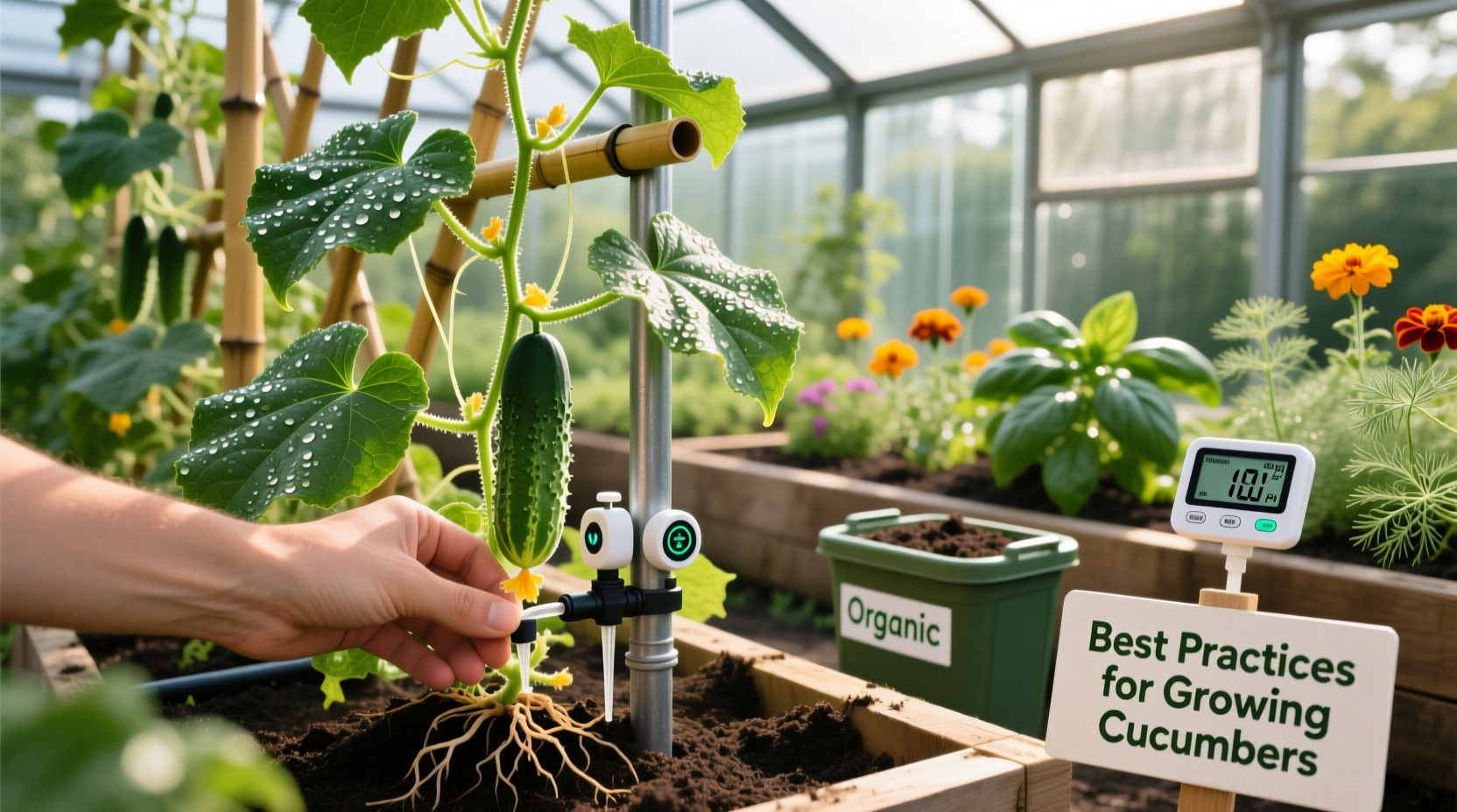 effective methods and tools for the best way to grow cucumbers
