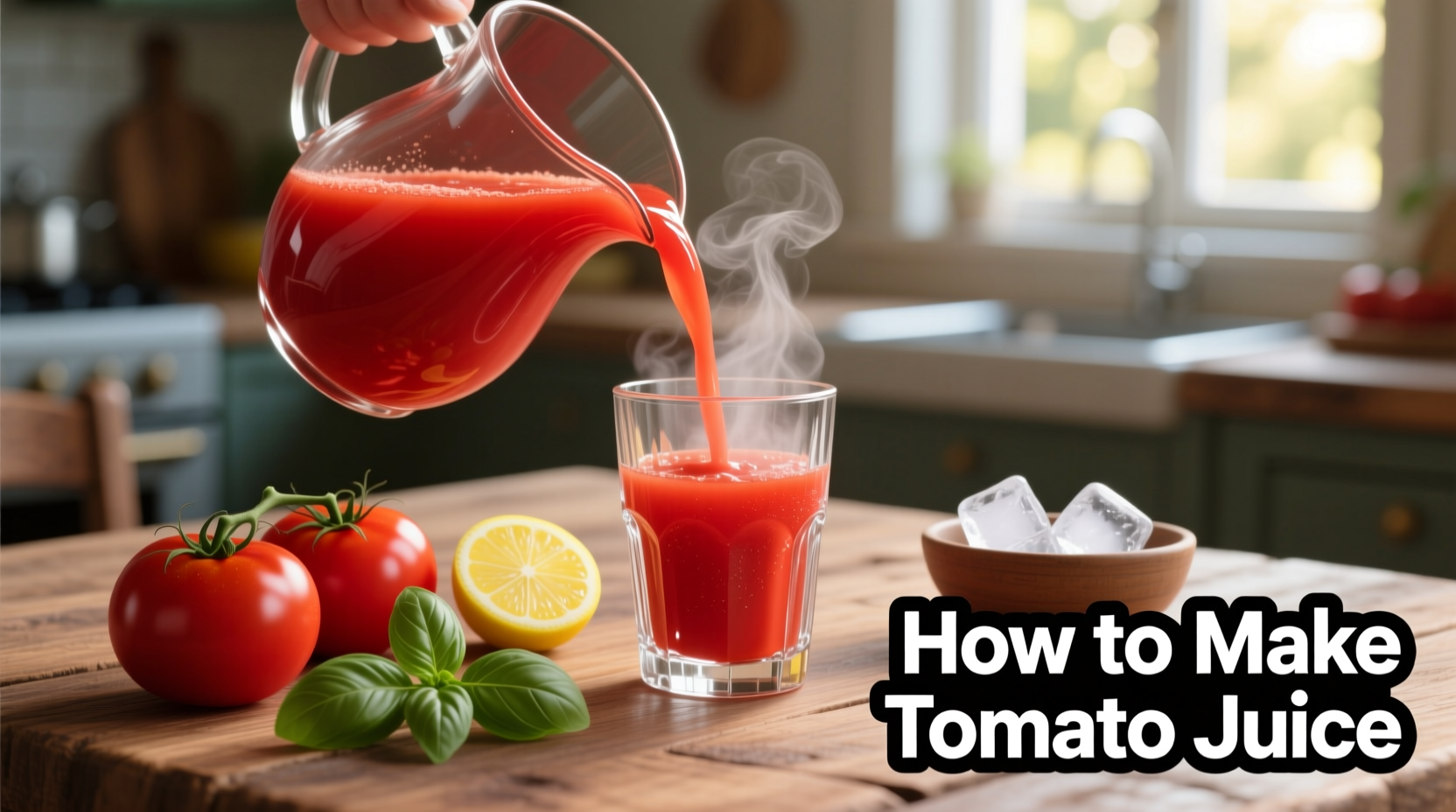 How to Make Fresh Tomato Juice: Simple 20-Minute Recipe