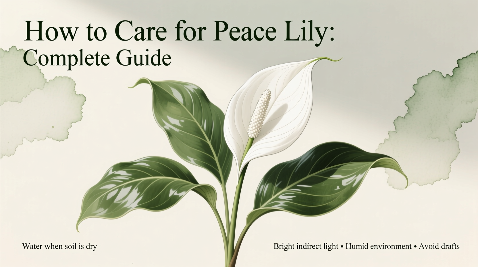 how to care for peace lily
