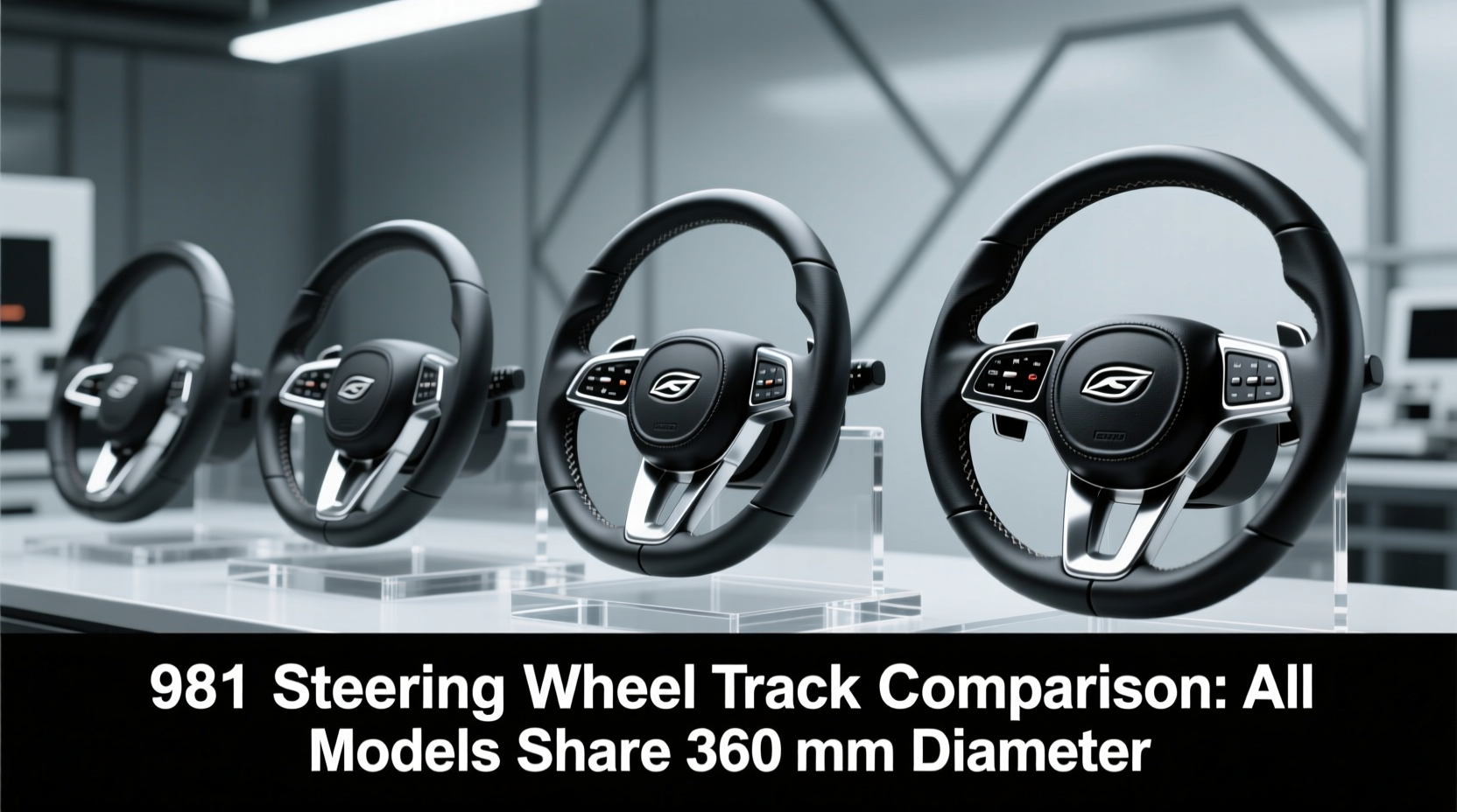 981 steering wheel track comparison