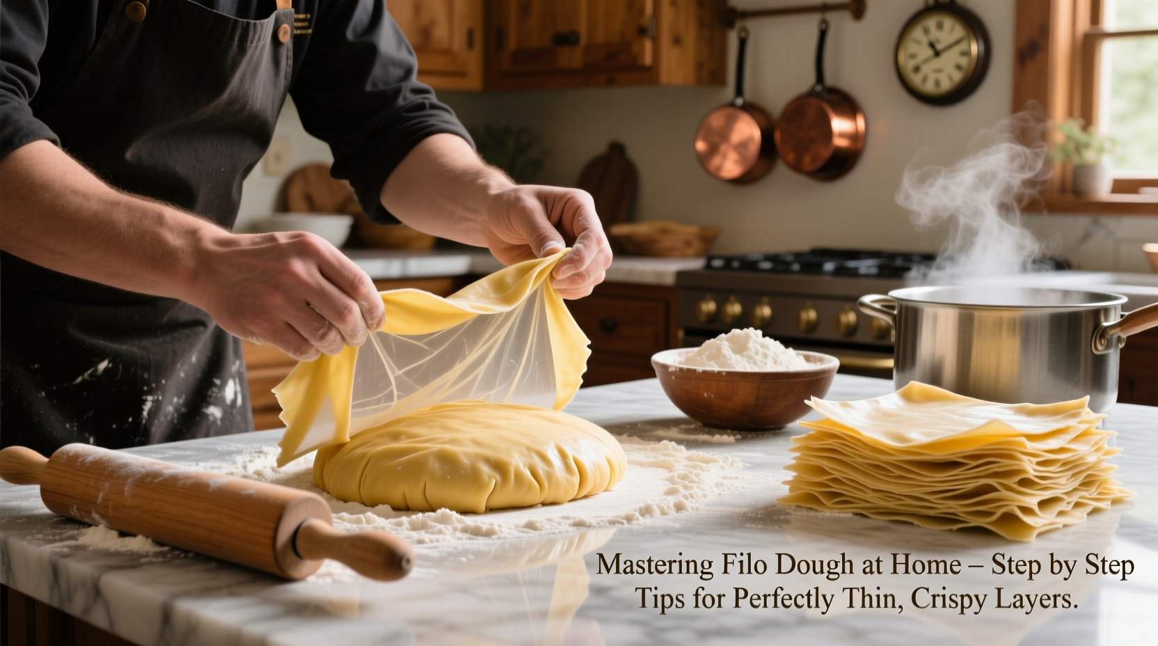 mastering how to make filo dough at home step by step tips for perfectly thin crispy layers