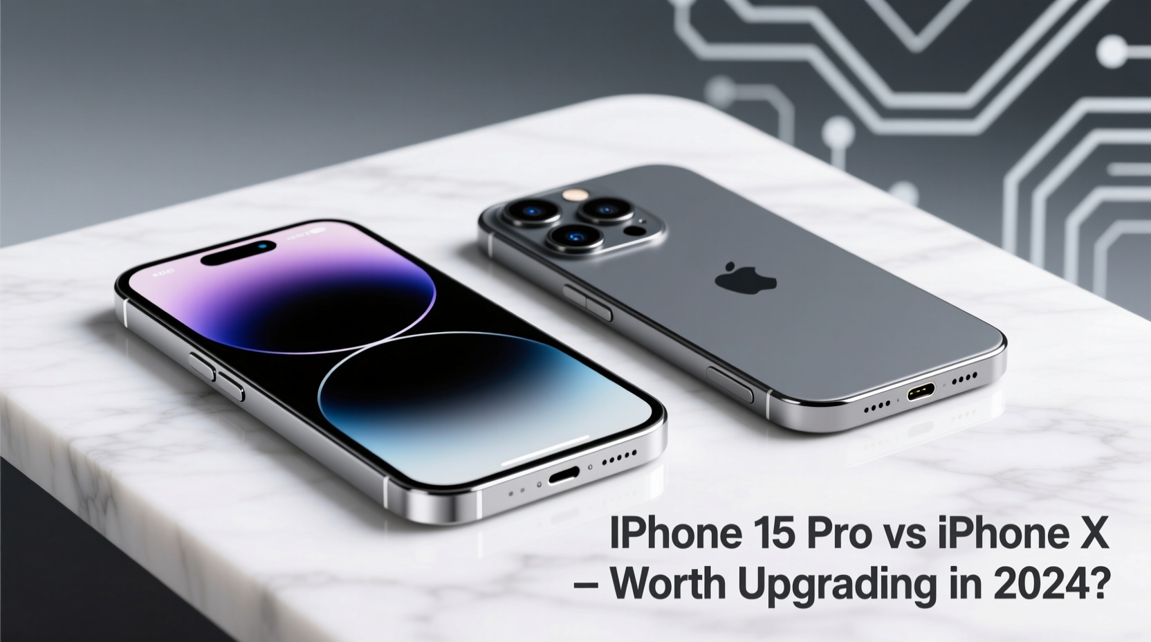 iphone 15 pro vs iphone x is it worth upgrading from x in 2024