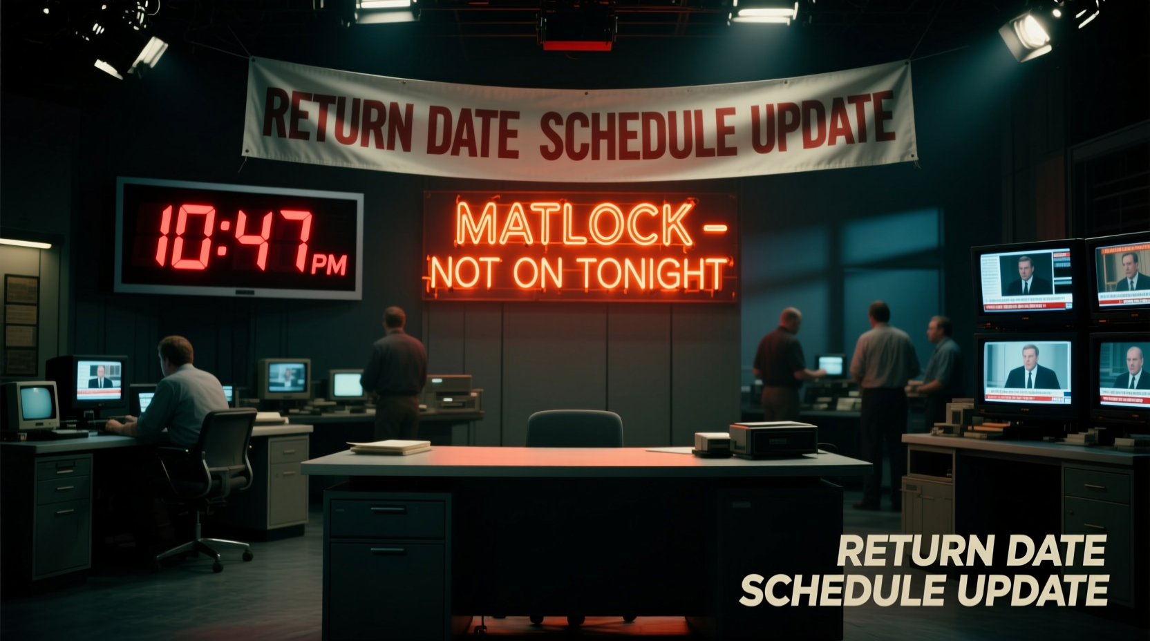 why isnt matlock on tonight return date schedule updates