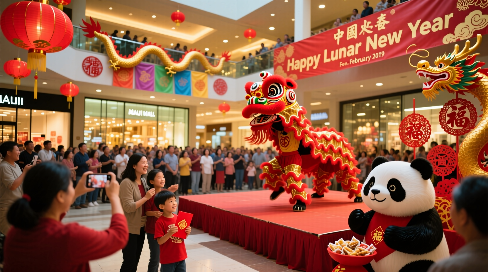 when is chinese new year at maui mall in 2019