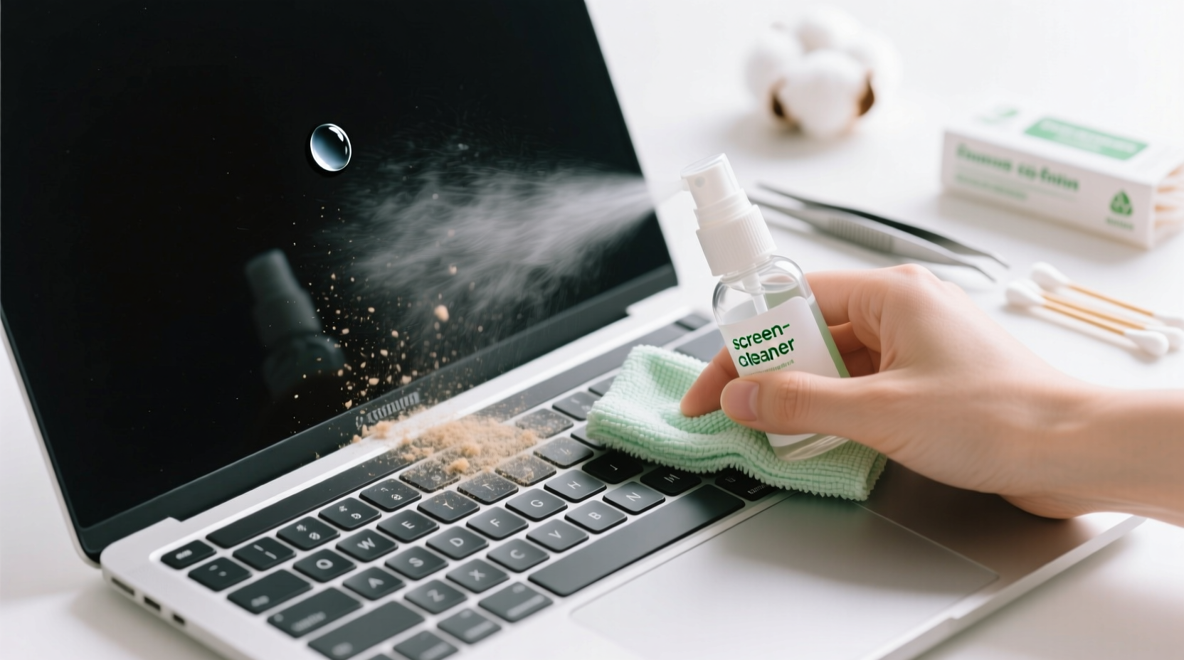 effective and gentle methods for the best way to clean laptop keyboard and screen