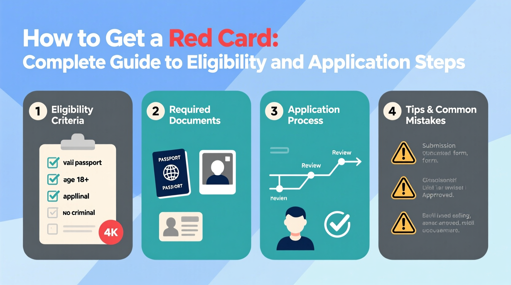 how to get a red card a complete guide to eligibility and application steps