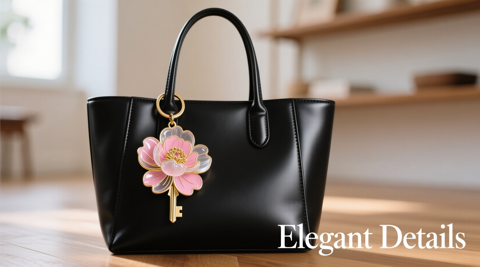 creative ways to use a flower keychain as a stylish bag charm