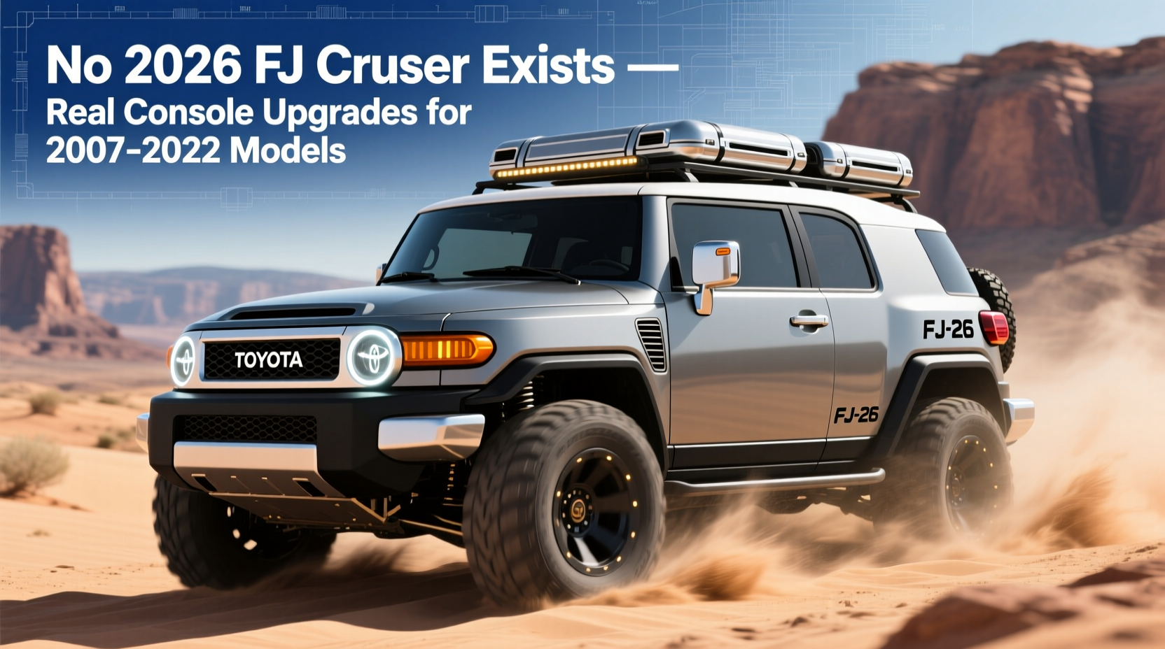 2026 fj cruiser console upgrade