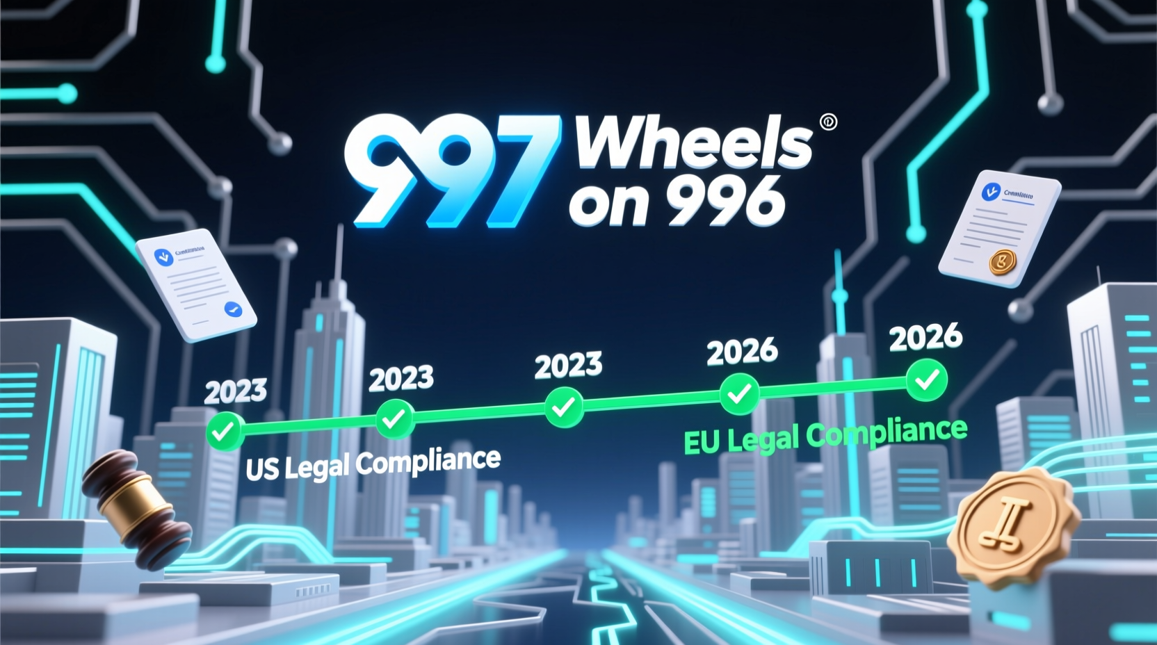 997 wheel on 996 legality 2026