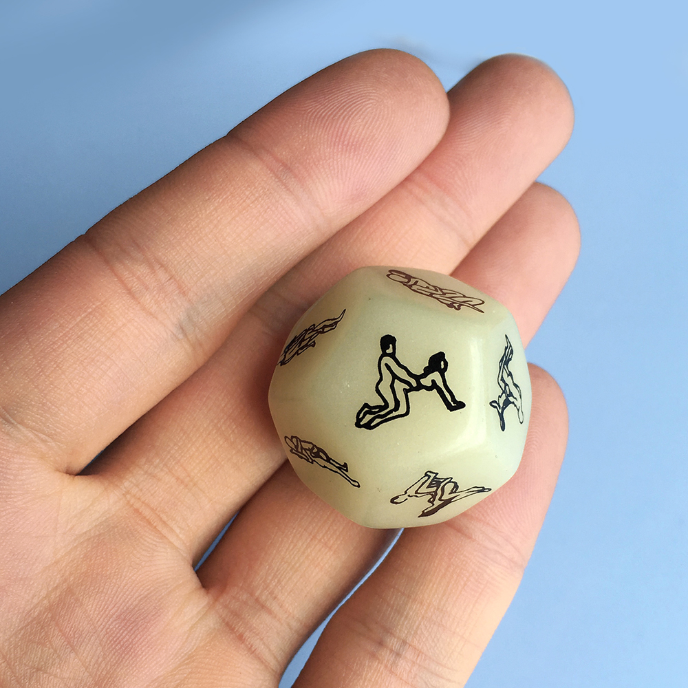 12 游戏彩色骰子性感色情玩具乐趣成人游戏性玩具情侣性产品