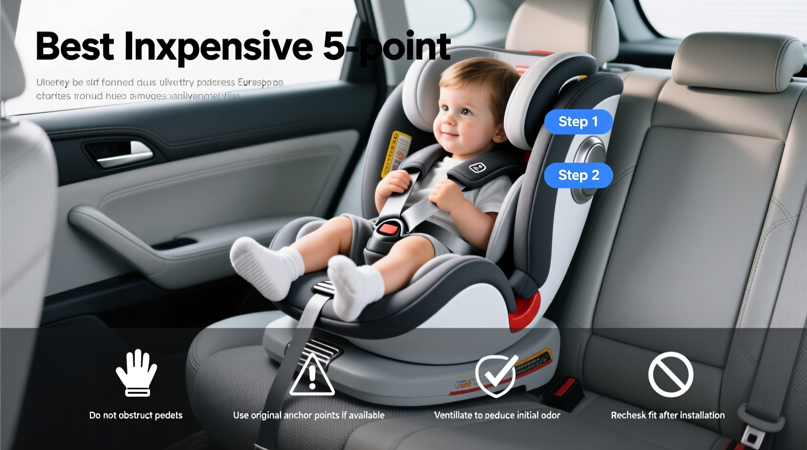 best inexpensive 5 point harness booster seat