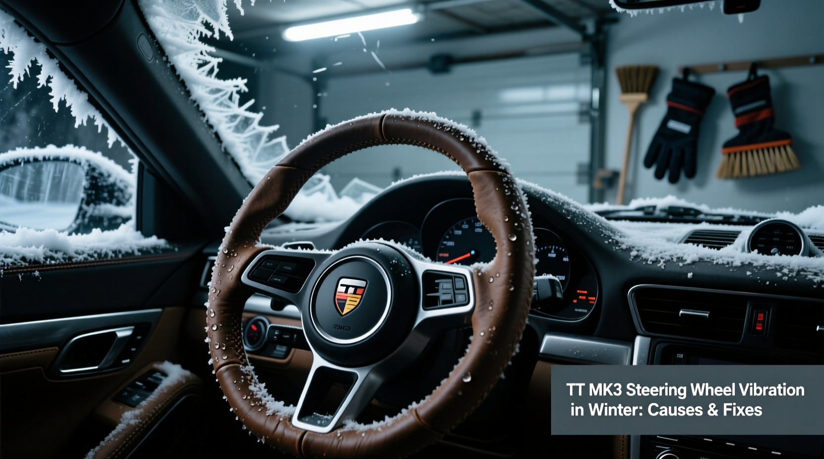 tt mk3 steering wheel vibration winter