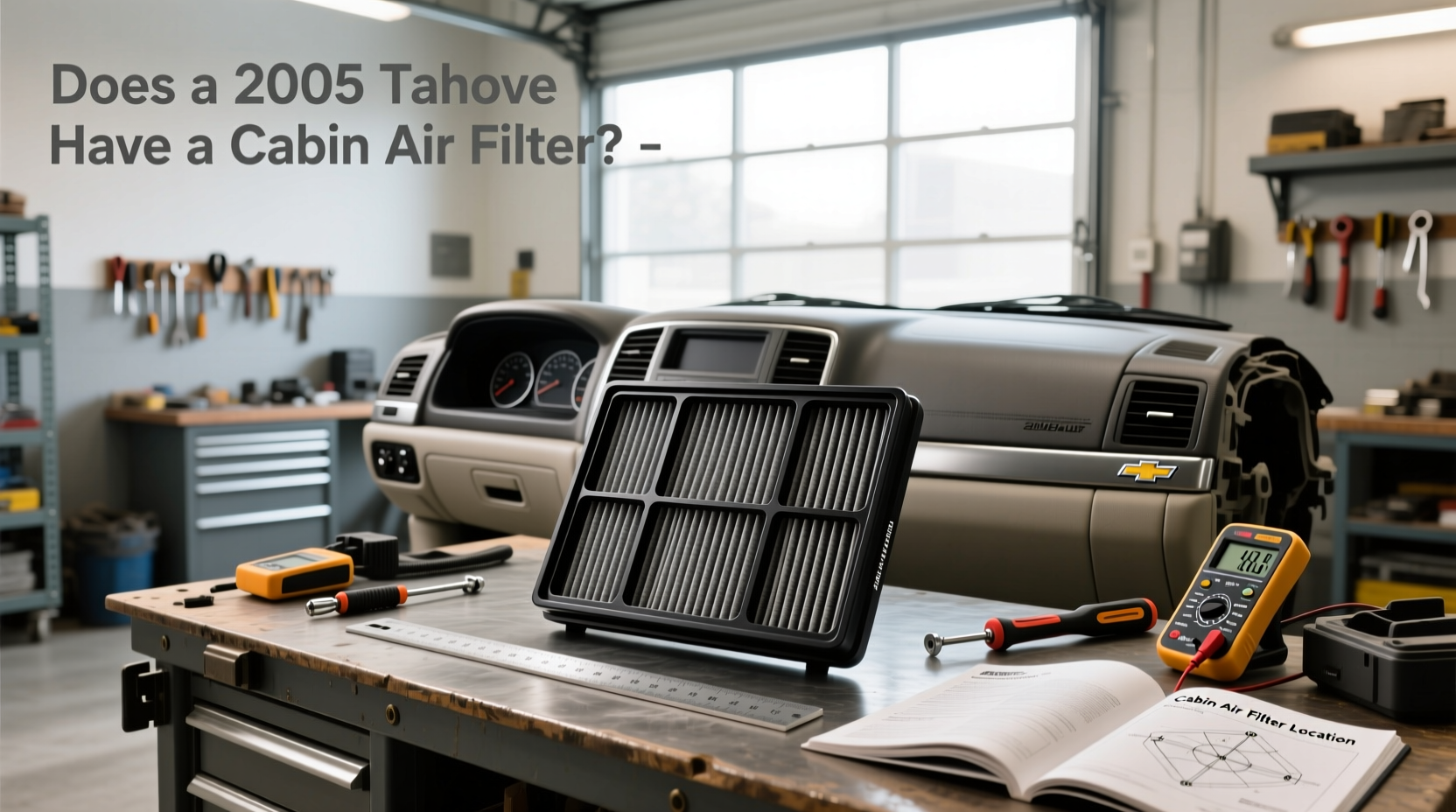 2005 Tahoe Cabin Air Filter Guide