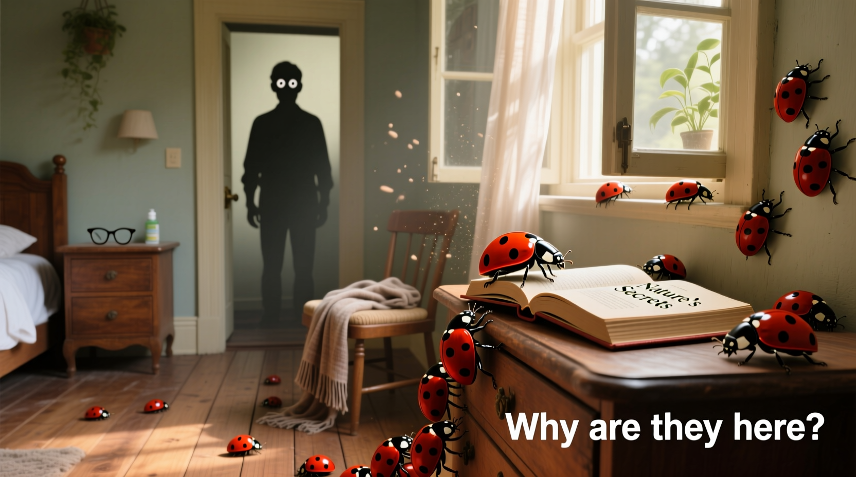 ladybugs in my room why theyre there how to stop it