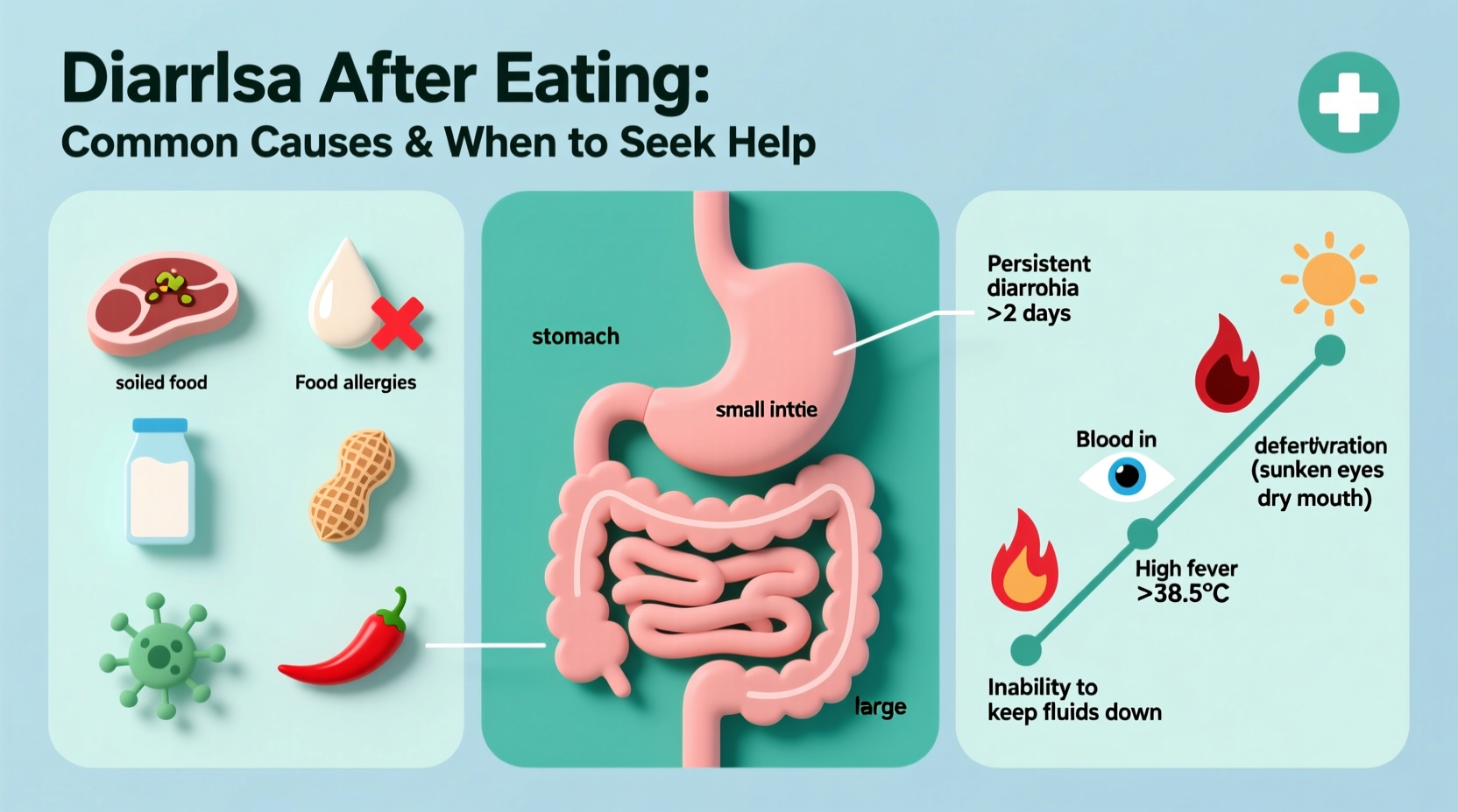 diarrhea after eating common causes when to seek help