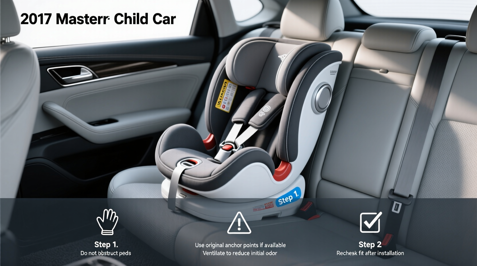 2017 mustang child car seat