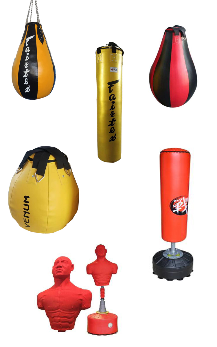 沙袋拳击站起来男子拳击装备重型mma袋武术用品