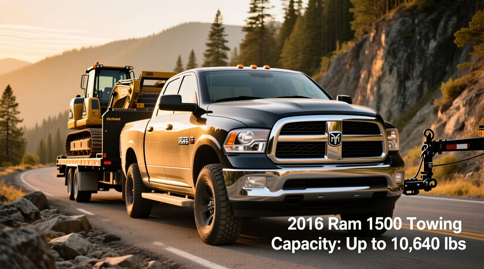 2016 ram 1500 towing capacity