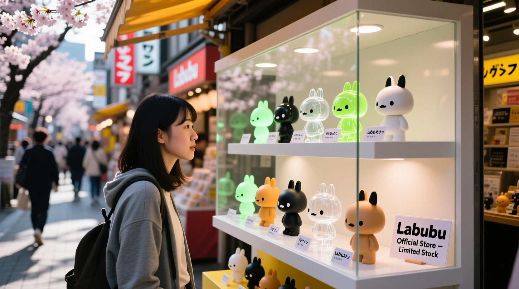 is it easier to buy labubu in japan