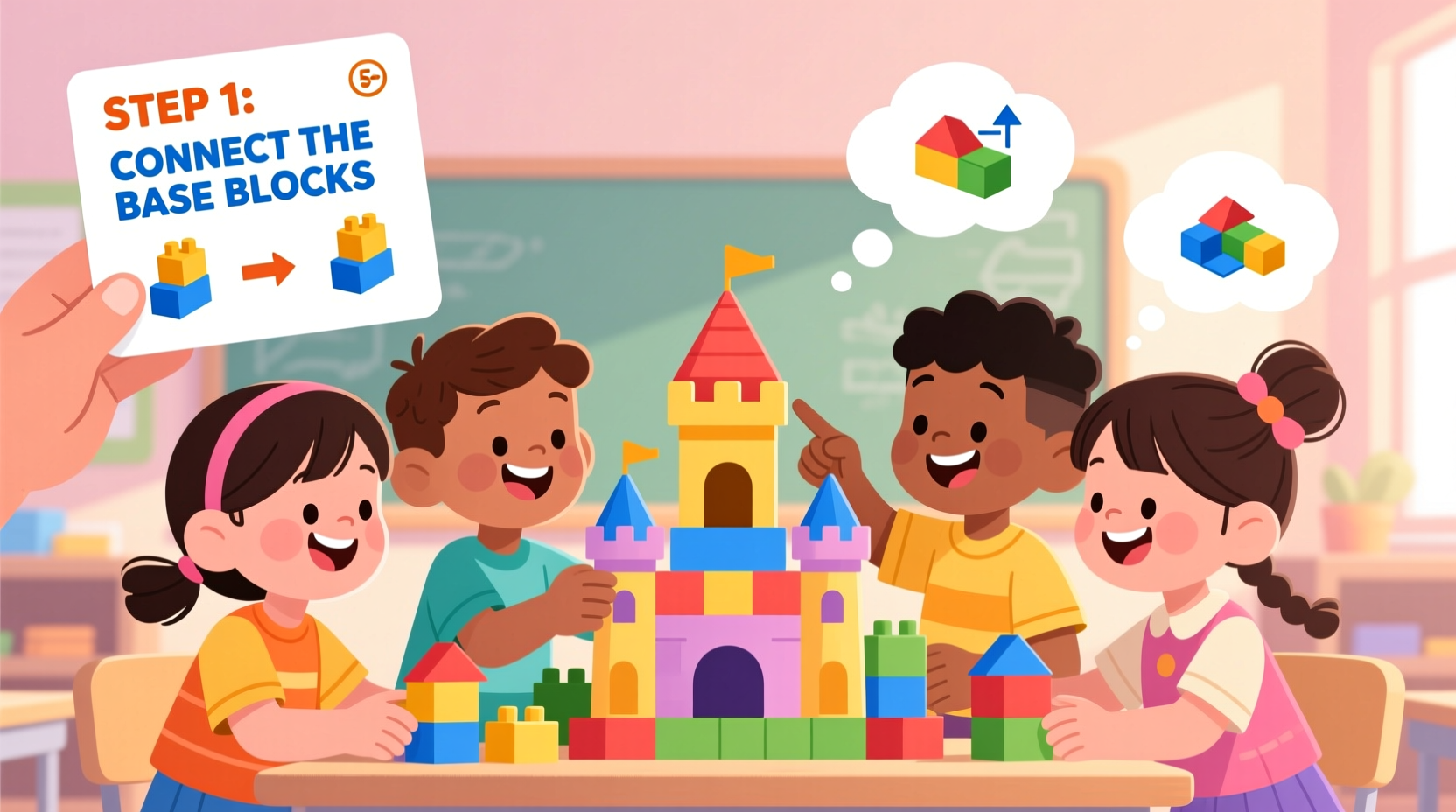 effective strategies to help children follow building block instructions with confidence