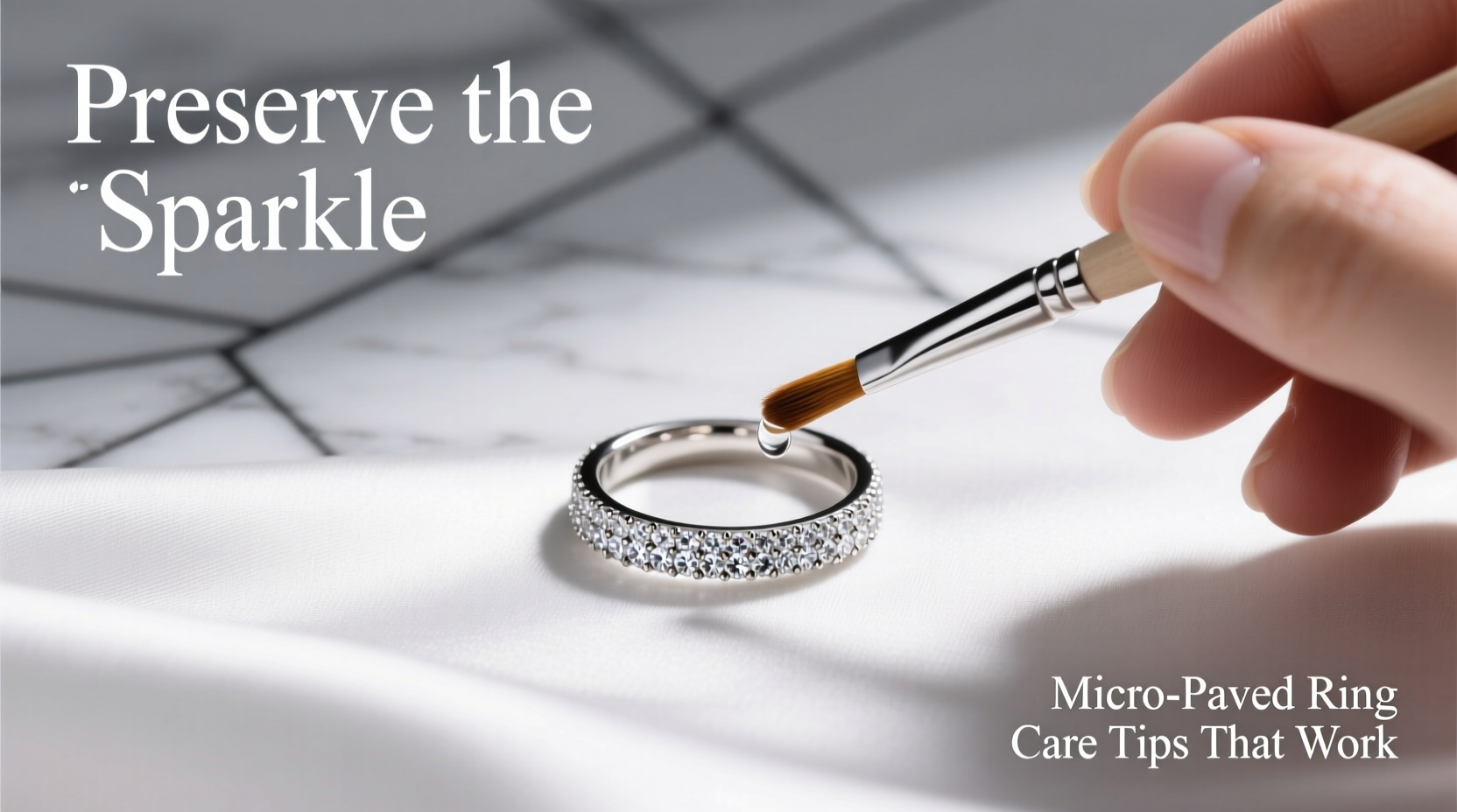 ultimate guide to preserving the sparkle of your micro paved ring maintenance tips that work
