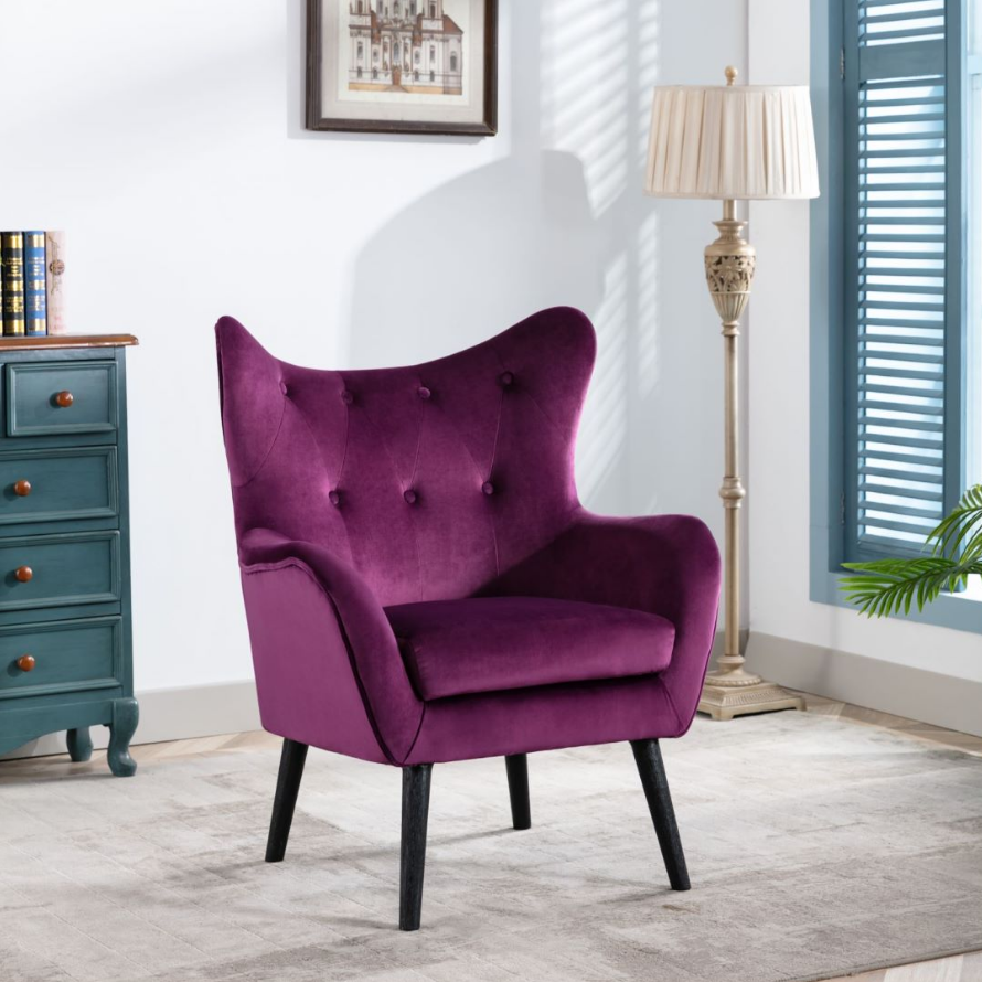 New design hot sale luxury dining room furniture velvet fabric dining chairs