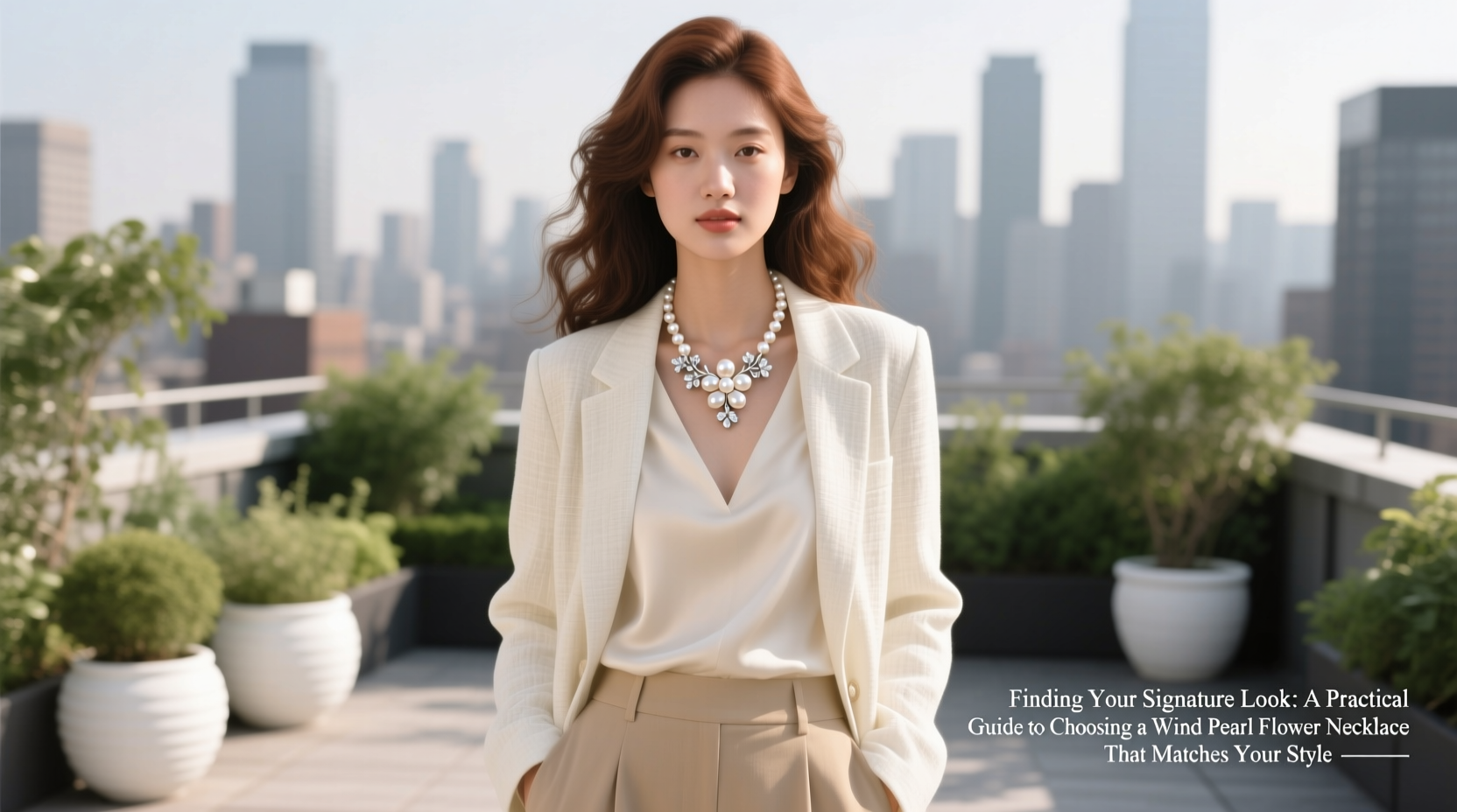 finding your signature look a practical guide to choosing a wind pearl flower necklace that matches your style