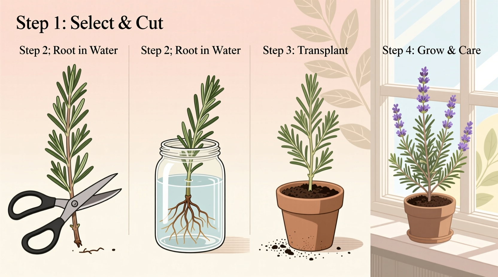How to Start Rosemary from Cuttings: Step-by-Step Guide