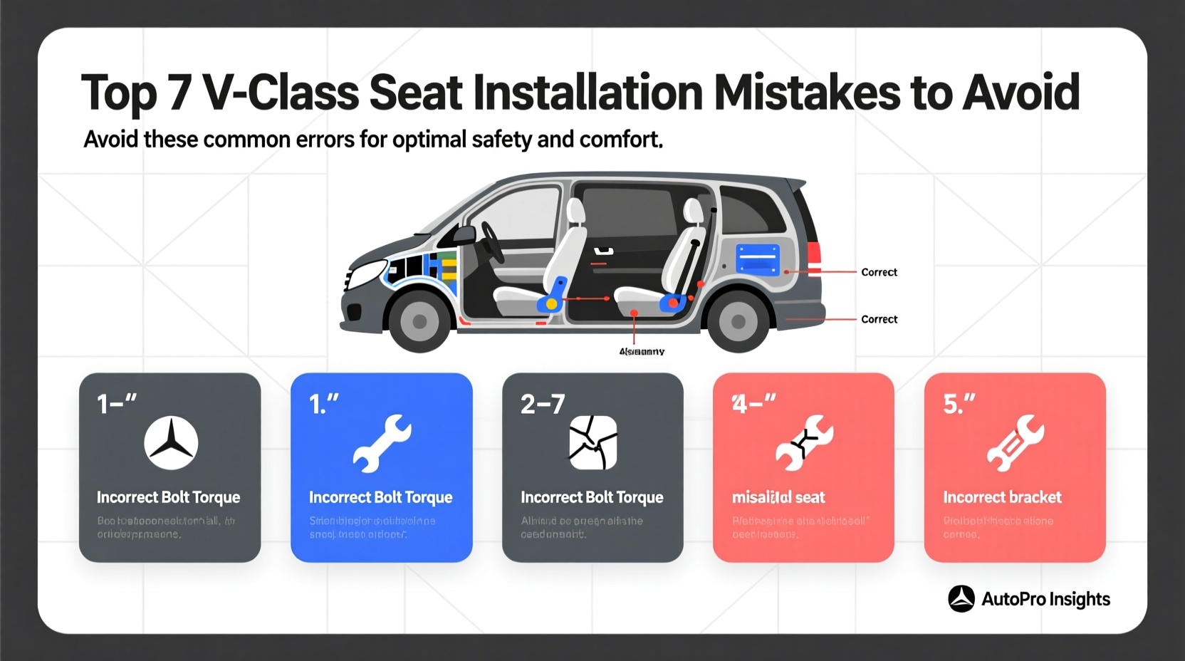 v class seat installation mistakes
