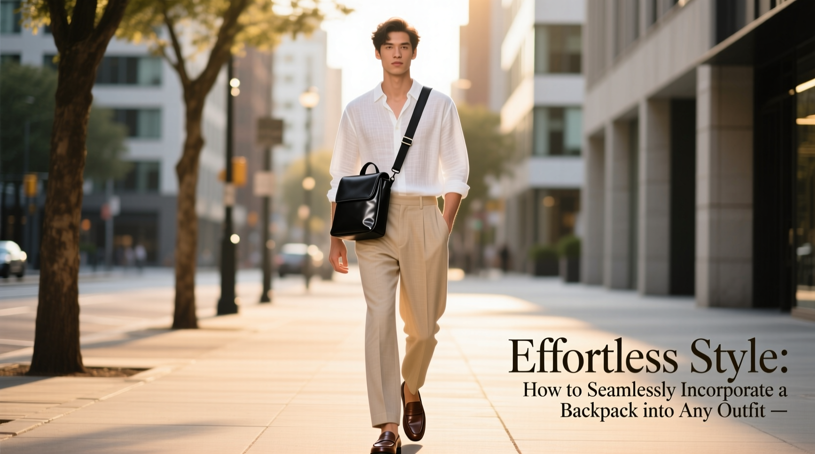 effortless style how to seamlessly incorporate a backpack into any outfit