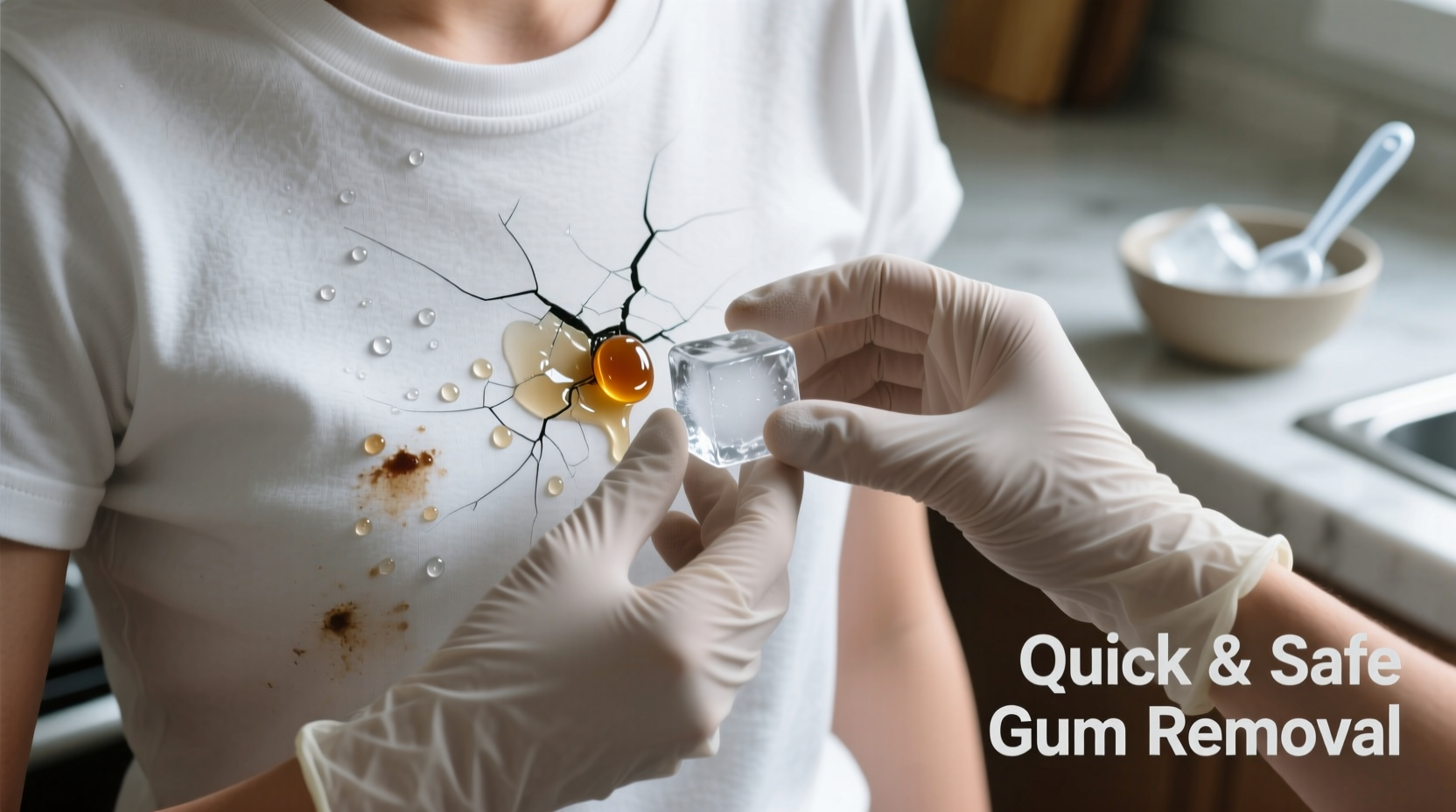 effective techniques to quickly remove gum from clothes without damage