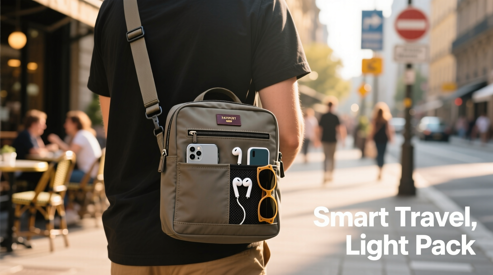 smart tips for using a single shoulder bag efficiently when traveling